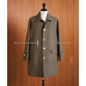 ステンカラーコート コート MACKINTOSH(マッキントッシュ) 別注 HUMBIE/ハンビー SL ”グレンチェック メンズ レディース