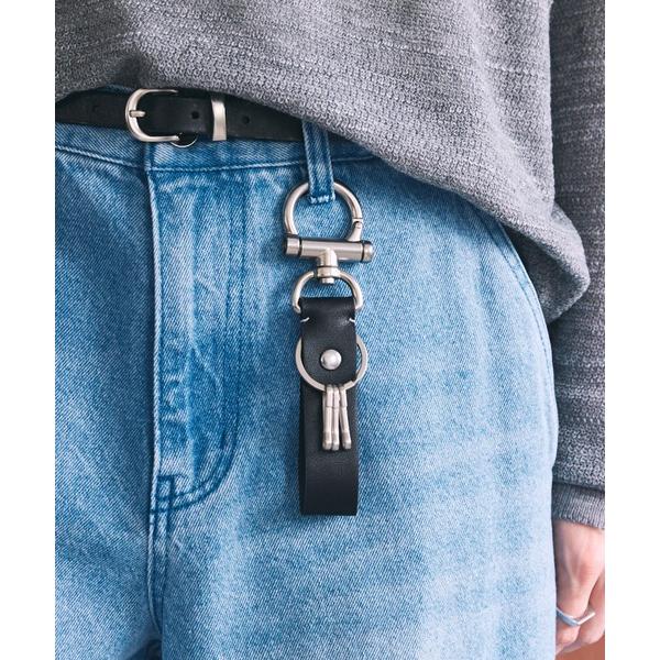 キーケース 「LUENNA」Genuine Leather Minimal Key Holder /...