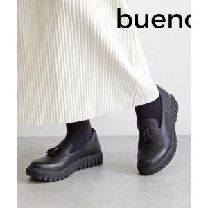 ローファー BUENO （ブエノ） / 本革 タッセルローファー D0702 ボリュームソール 厚底 レディース