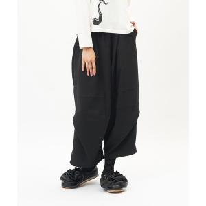 ワイドパンツ パンツ ボリュームタックパンツ レディース メンズ