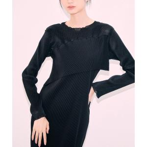 ワンピース 「kotohayokozawa/コトハヨコザワ」「STUDIOUS別注」SHEER DOCKING DRESS/ウォッシャブル