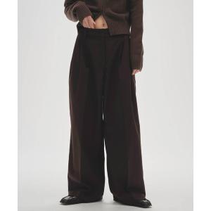 トゥデイフル todayful ワイドパンツ スラックス パンツ 「TODAYFUL/トゥデイフル」Lightweight Tuck Trousers/ライトウェイト タックトラウザーズ/ワイド…