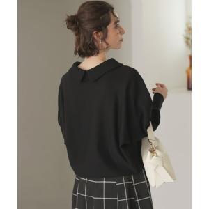 ニット セーター スムースストレッチ ロールネックニット レディース