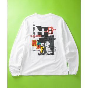 tシャツ CUT AND PASTE LS TEE メンズ レディース