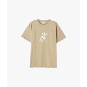 tシャツ メンズ アイコニック コットン 半袖 Tシャツ ”Lezard メンズ