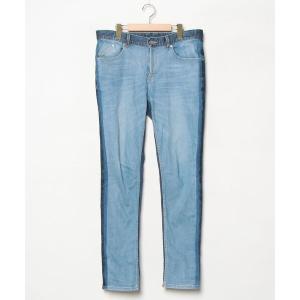 「MK MICHEL KLEIN HOMME 」 デニムパンツ X-LARGE ライトブルー メンズ