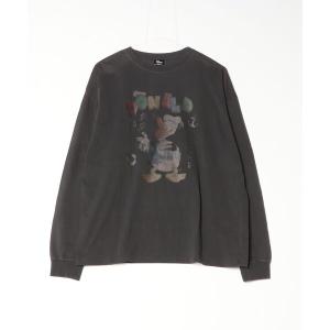 tシャツ DDN-LST01  PIGMENT LONG SLEEVE TEE DONALD メンズ レディース