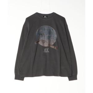 tシャツ UET-LST01  PIGMENT LONG SLEEVE TEE E.T. メンズ レディース