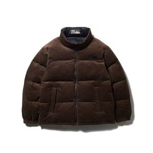 ダウンジャケット ダウン FIRST DOWN USA (ファーストダウン) BUBBLE DOWN JKT CORDUROY リバーシブル コーデュロイ ダウンジャケット メンズ F242104