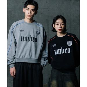 トレーナー スウェット 「UNISEX」ALAND×UMBRO／パイピングスウェット（裏毛） メンズ レディース