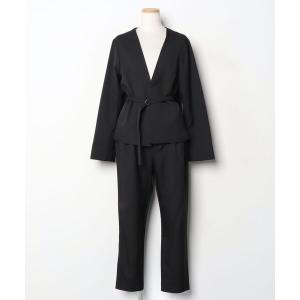 「haco!」 セットアップ LARGE ブラック レディース
