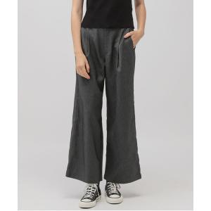 「saloon」 パンツ MEDIUM ブラック レディース