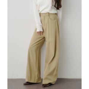 ワイドパンツ パンツ 「2026AW/3サイズ展開/高身長サイズ/低身長サイズ」カーブバレルパンツ レディース