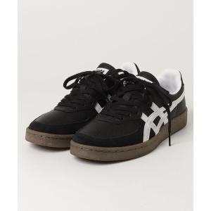「Onitsuka Tiger」 ローカットスニーカー 23.5 ブラック×ホワイト メンズ