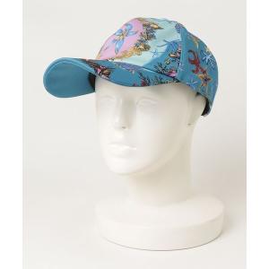 「VERSACE」 キャップ 59 ブルー レディース