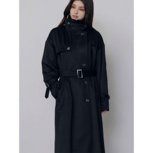 コート チェスターコート トレンチウール混コート　冬服 レディース