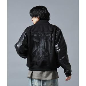 スタジャン DankeSchon/ダンケシェーン/STADIUM JACKET  STUDS EAGLE メンズ レディース｜ZOZOTOWN Yahoo!店