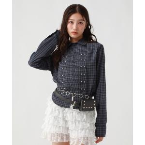 ブラウス シャツ ナポレオンシャツ キッズ 子供服 女の子｜ZOZOTOWN Yahoo!店