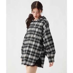ブラウス シャツ チェックフードシャツ キッズ 子供服 女の子｜ZOZOTOWN Yahoo!店