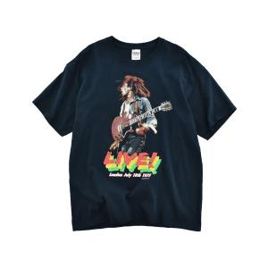 tシャツ 「USED」GILDAN “Bob Marley” バンド Tシャツ メンズ レディース