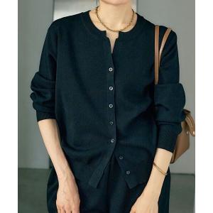 カーディガン TORRAZZO DONNA ベーシックニットカーデ レディース