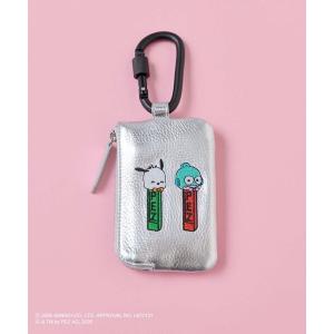 「はぴだんぶい×PEZ(ペッツ) ×ear」　カラビナ付きパス＆キーケース