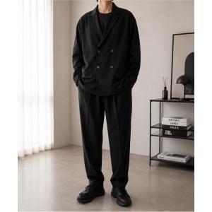 セットアップ 「Bls」 「ZM」「Bling Leads」梨地BIG SETUP JKT＆テーパードパンツ メンズ レディース