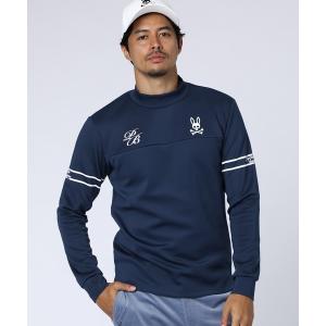 tシャツ 「GOLF」ドライストレッチグラフィック モックネックTシャツ メンズ