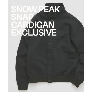 カーディガン snow peak / スノーピーク 別注 スナップ カーディガン メンズ