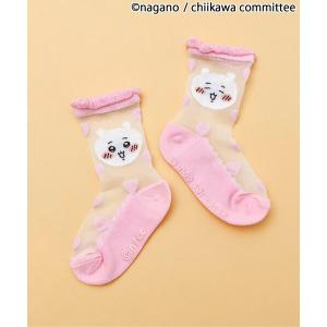 靴下 「アニメちいかわ」シアーソックス キッズ 子供 男の子 女の子