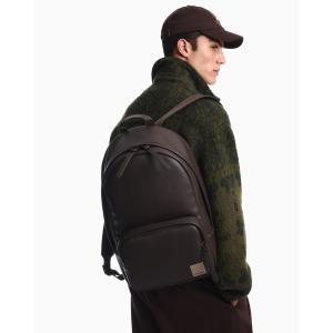 デイバック リュック 「エンポリオ アルマーニ」Boteh カプセルコレクション バックパック ハンマー仕上げ メンズ レディース