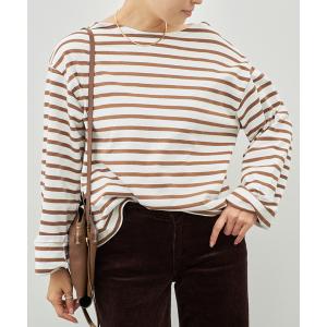 tシャツ HAZYBORDER プルオーバー レディース