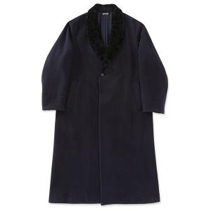 コート ジャケット カシミアミックスフリース タイロッケンコート メンズ レディース