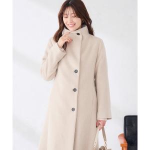 コート チェスターコート 2WAY 折り返し ラペル ロング コート レディース
