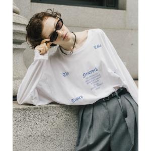 tシャツ PARMANENT L/S TEE/パーマネントロングスリーブＴシャツ レディース