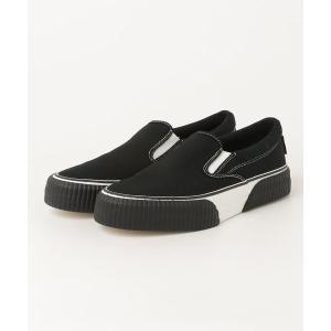 「SLACK FOOTWEAR」 スリッポン 26.5cm ブラック系その他 メンズ