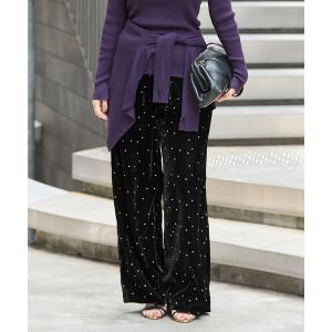 パンツ COUTURE D'ADAM/クチュールドアダム Stardust Glitter パンツ 26AW-220 レディース