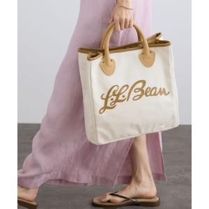 トートバッグ 「L.L.Bean for SALON（エル・エル・ビーン）」別注スクエアトートバッグ レディース