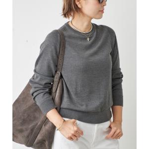 ニット セーター *WISH クルーネック プルオーバー レディース