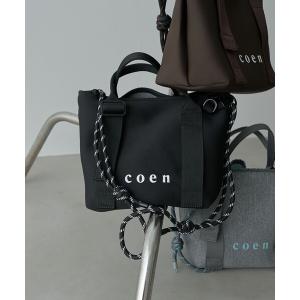トートバッグ coen（コーエン）ロゴ 2wayダイバートートバッグ（Mサイズ） レディース