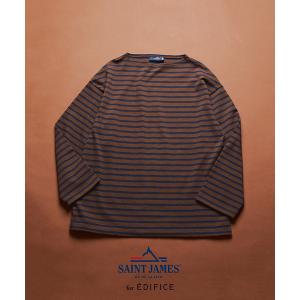 tシャツ SAINT JAMES for EDIFICE 別注 ウエッソン ルーズ ボーダー メンズ レディース