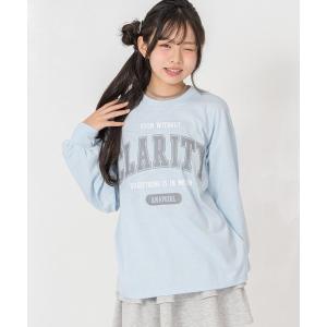 tシャツ カレッジロゴロンＴ キッズ 子供服 女の子