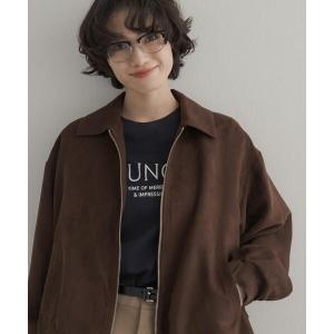 ブルゾン アウター スウェードライクブルゾン 26AW レディース
