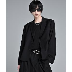 ジャケット テーラードジャケット TR single breasted tailored jacket ／ TR シングルブレスト テーラードジャケット メンズ レディース