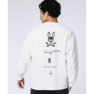 tシャツ 「WEB限定」シーズナルバニー  バックプリントロングスリーブTシャツ メンズ