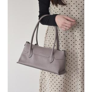 ハンドバッグ 「RIPANI」スリムレザーハンドバッグ(Q66350)