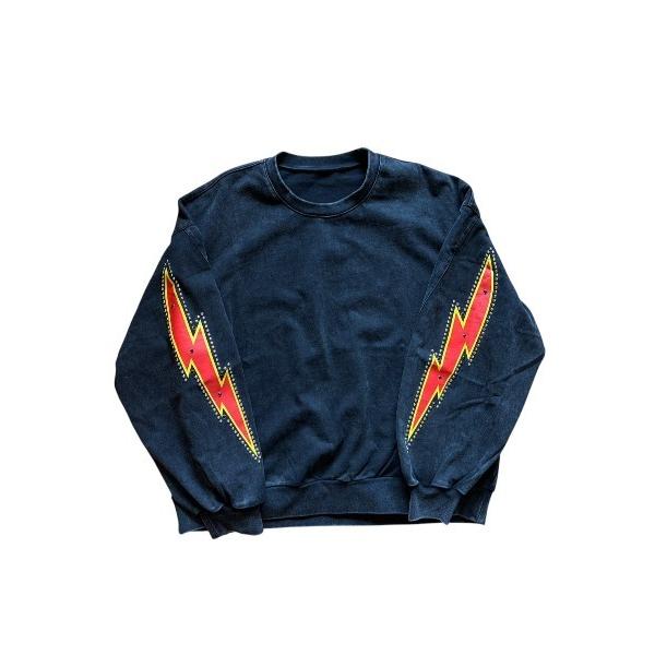 トレーナー スウェット DISCOVERED PIGMENT THUNDER STUD'S SWEA...