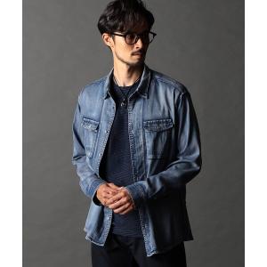 シャツ ストレッチデニムシャツ メンズ
