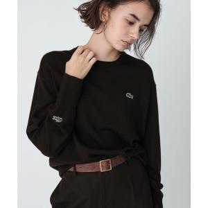 ラコステ ニット セーター 「別注」LACOSTE for BEAMS BOY / クルー ネック ニット レディース