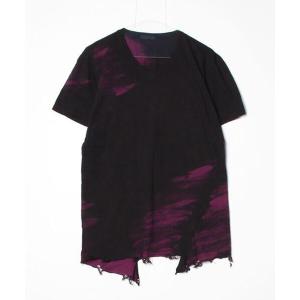 tシャツ KMRii/ケムリ/Black Shadow Slash Cut/SS メンズ レディース